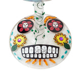 Sugar Skulls Two Super Bling Wine Glass by Lolita®-Wine Glass-Designs by Lolita® (Enesco)-Top Notch Gift Shop