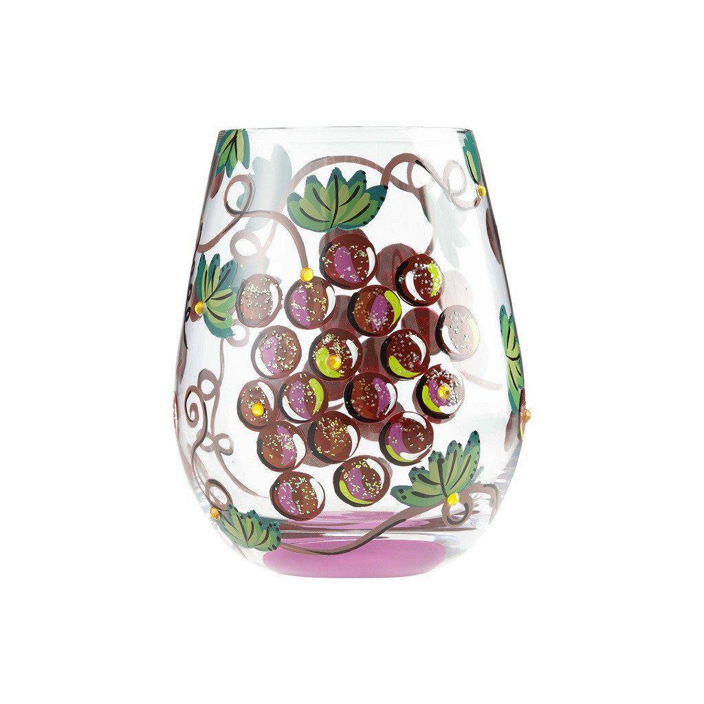 It's Wine O'Clock Stemless Wine Glass by Lolita®-Stemless Wine Glass-Designs by Lolita® (Enesco)-Top Notch Gift Shop