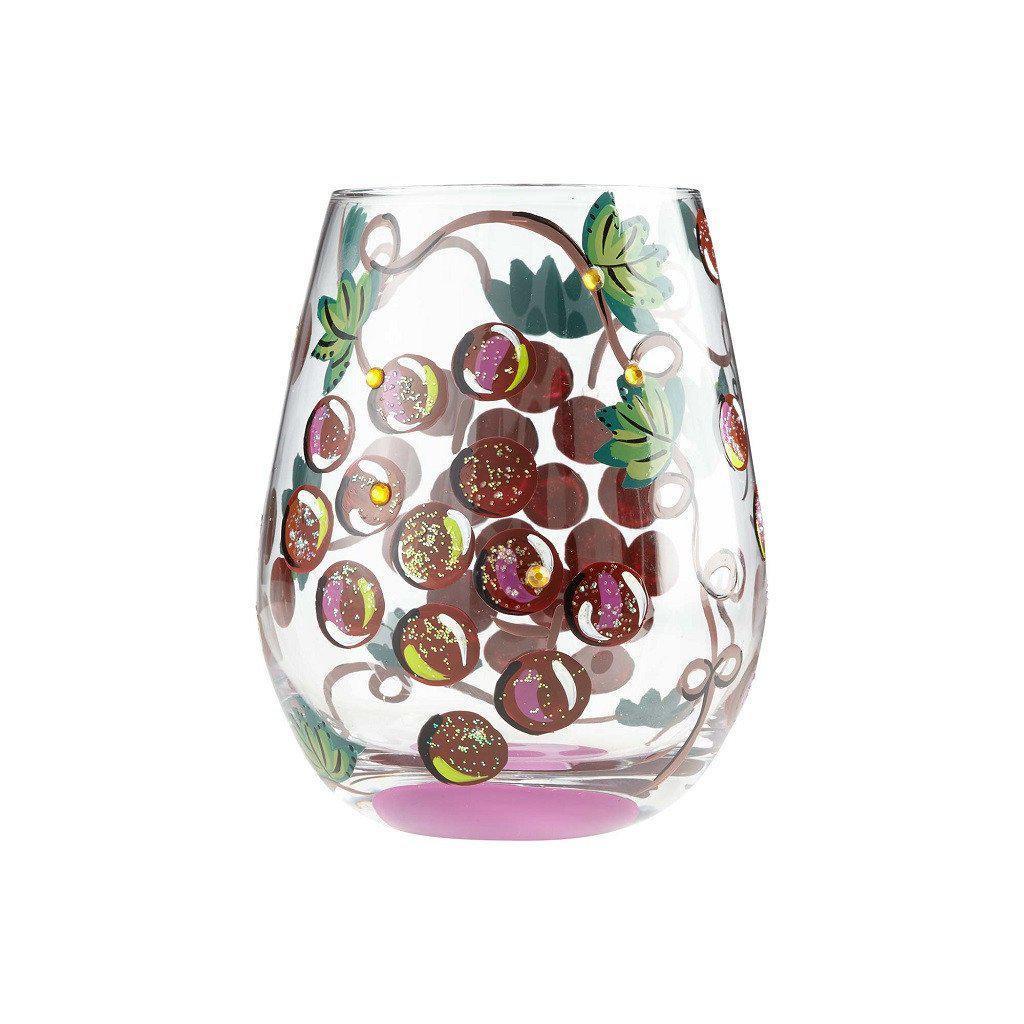 It's Wine O'Clock Stemless Wine Glass by Lolita®-Stemless Wine Glass-Designs by Lolita® (Enesco)-Top Notch Gift Shop