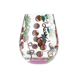 It's Wine O'Clock Stemless Wine Glass by Lolita®-Stemless Wine Glass-Designs by Lolita® (Enesco)-Top Notch Gift Shop