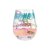Best Friends Stemless Wine Glass by Lolita®-Stemless Wine Glass-Designs by Lolita® (Enesco)-Top Notch Gift Shop