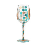 40th Birthday Wine Glass by Lolita®-Wine Glass-Designs by Lolita® (Enesco)-Top Notch Gift Shop
