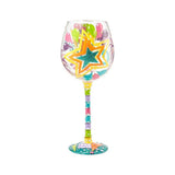 Celebrate Super Bling Wine Glass by Lolita®-Wine Glass-Designs by Lolita® (Enesco)-Top Notch Gift Shop