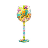 Celebrate Super Bling Wine Glass by Lolita®-Wine Glass-Designs by Lolita® (Enesco)-Top Notch Gift Shop