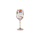 Mom, You Are Loved Wine Glass by Lolita®-Wine Glass-Designs by Lolita® (Enesco)-Top Notch Gift Shop