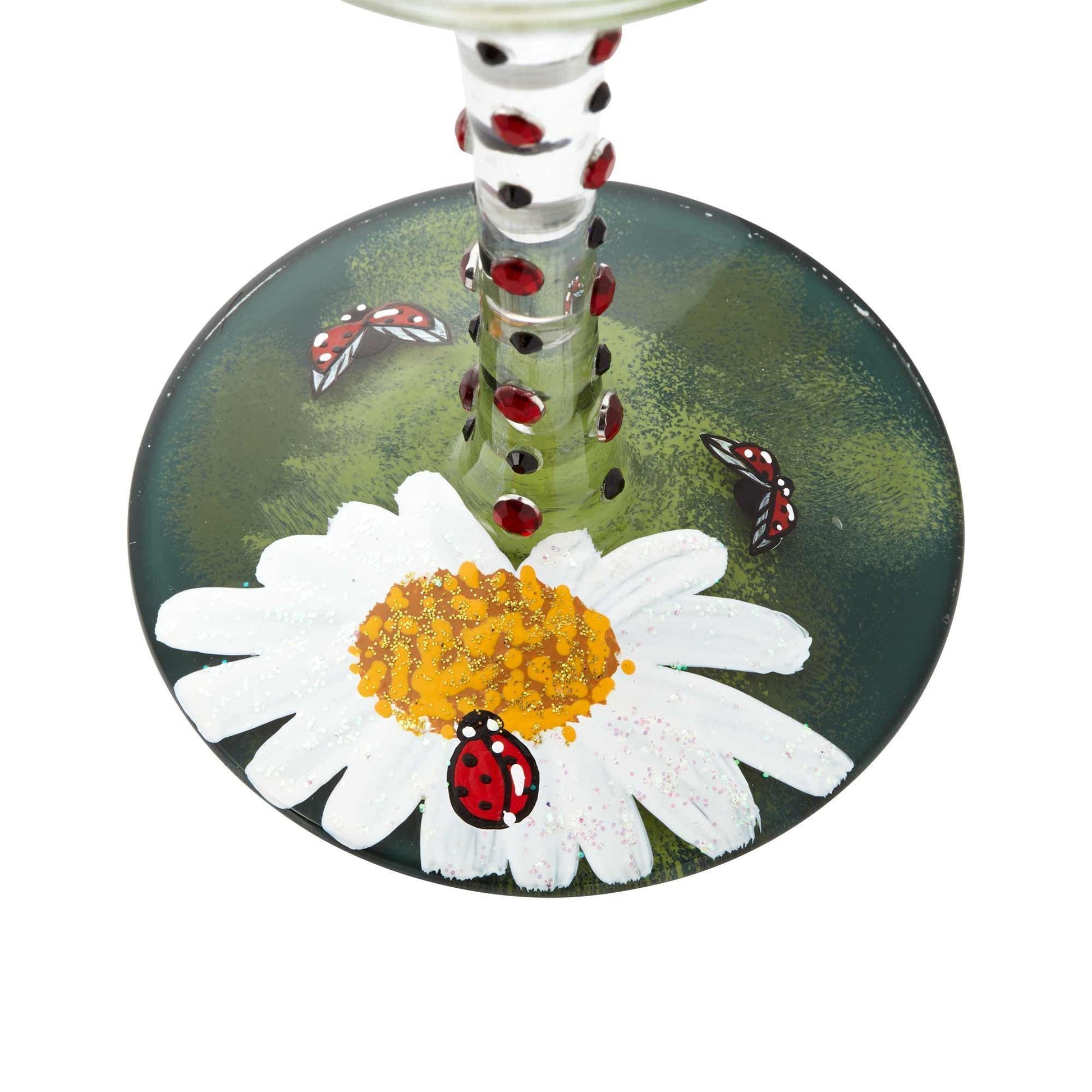 Ladybug Wine Glass by Lolita®-Wine Glass-Designs by Lolita® (Enesco)-Top Notch Gift Shop