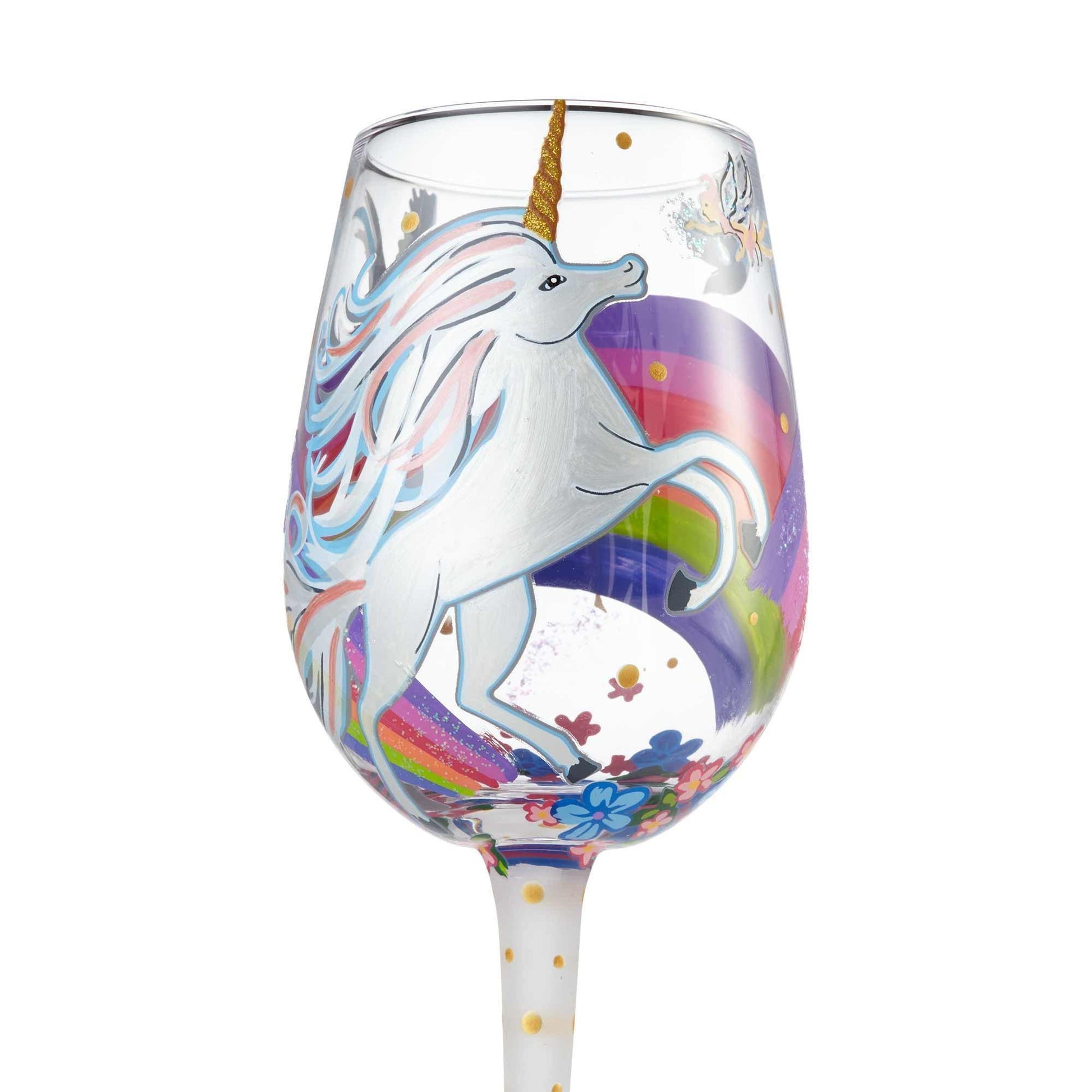 Unicorn Wine Glass by Lolita®-Wine Glass-Designs by Lolita® (Enesco)-Top Notch Gift Shop