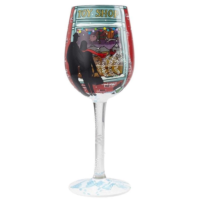 Kid At Heart Wine Glass by Lolita®-Wine Glass-Designs by Lolita® (Enesco)-Top Notch Gift Shop