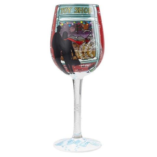 Kid At Heart Wine Glass by Lolita®-Wine Glass-Designs by Lolita® (Enesco)-Top Notch Gift Shop