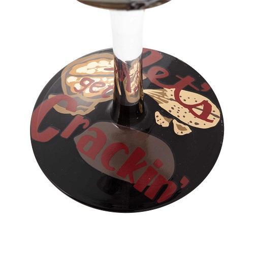 Get Crackin' Nutcracker Wine Glass by Lolita®-Wine Glass-Designs by Lolita® (Enesco)-Top Notch Gift Shop