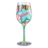 Happy Retirement Wine Glass by Lolita®-Wine Glass-Designs by Lolita® (Enesco)-Top Notch Gift Shop