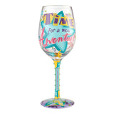 Happy Retirement Wine Glass by Lolita®-Wine Glass-Designs by Lolita® (Enesco)-Top Notch Gift Shop