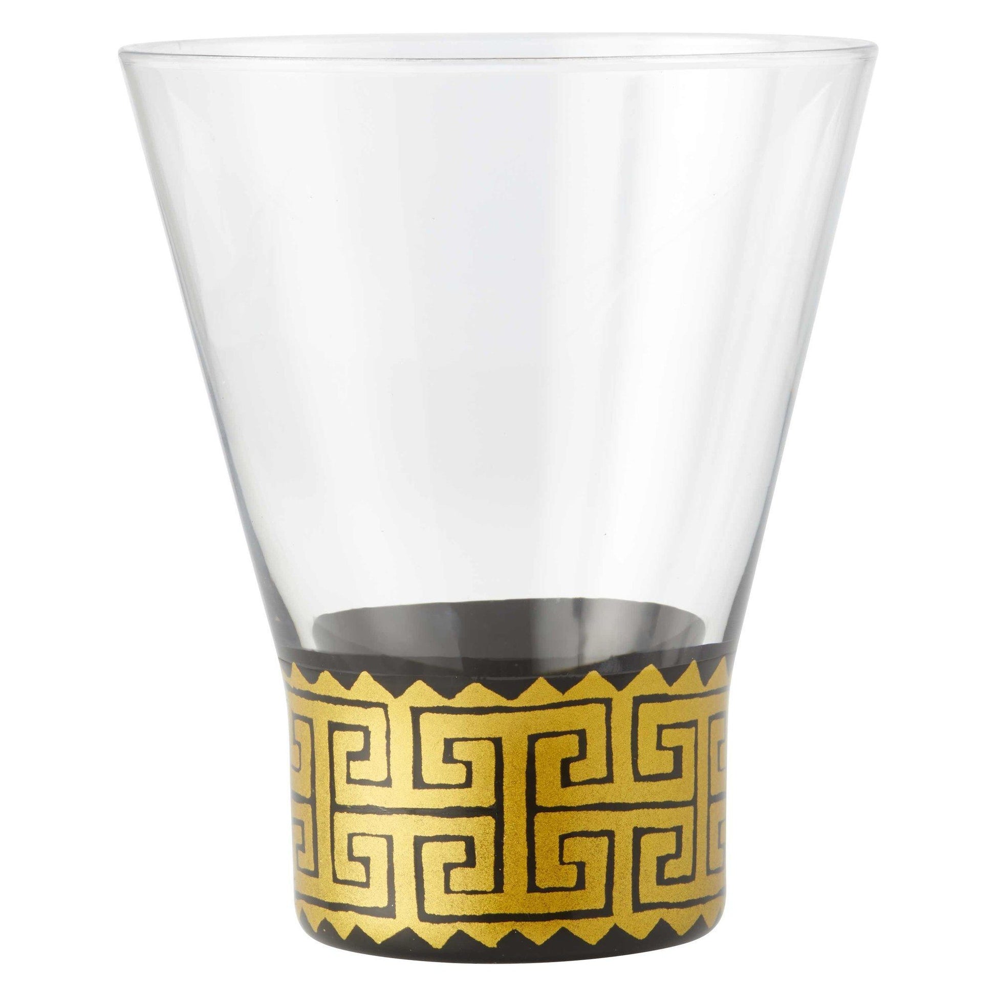 Keyed Up Highball Glass by Lolita-Highball Glasses-Designs by Lolita® (Enesco)-Top Notch Gift Shop