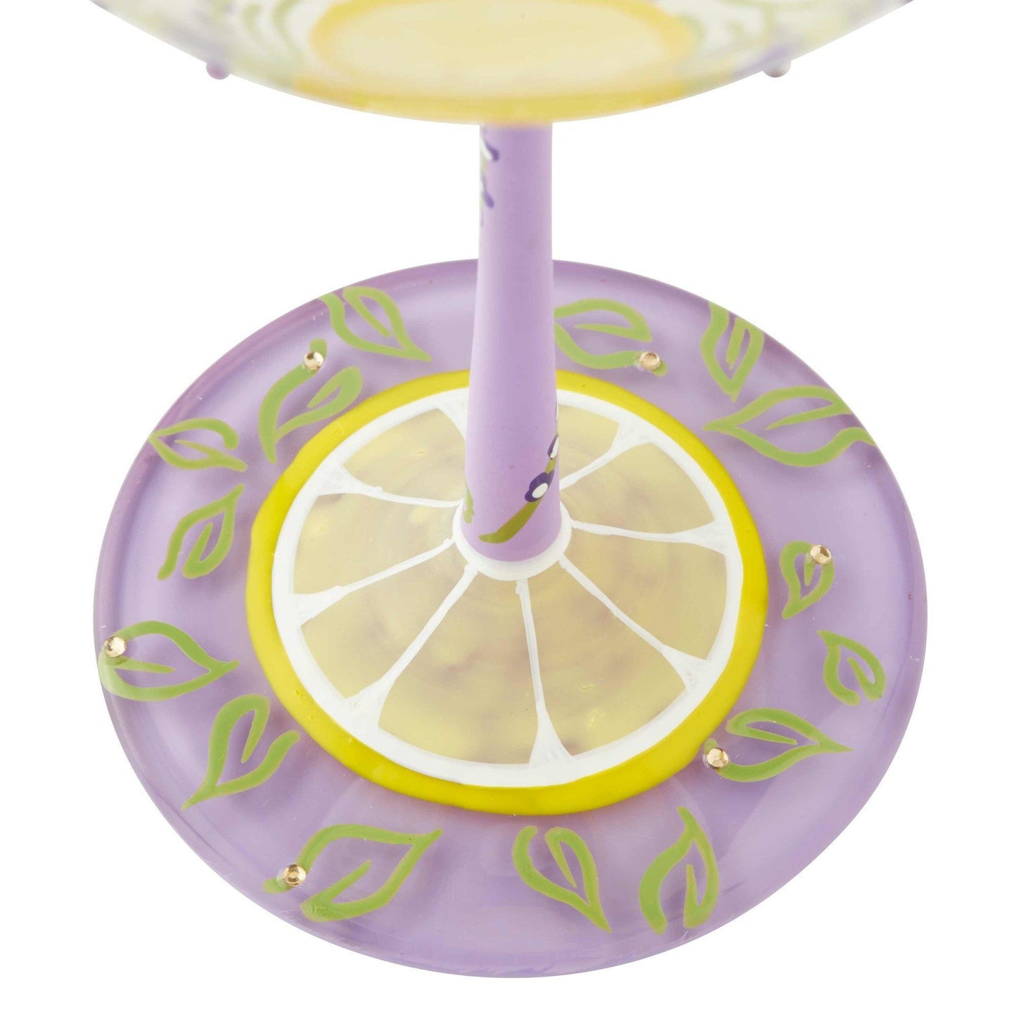 Lavender Lemonade Coupe Glass by Lolita-Coupe Glasses-Designs by Lolita® (Enesco)-Top Notch Gift Shop