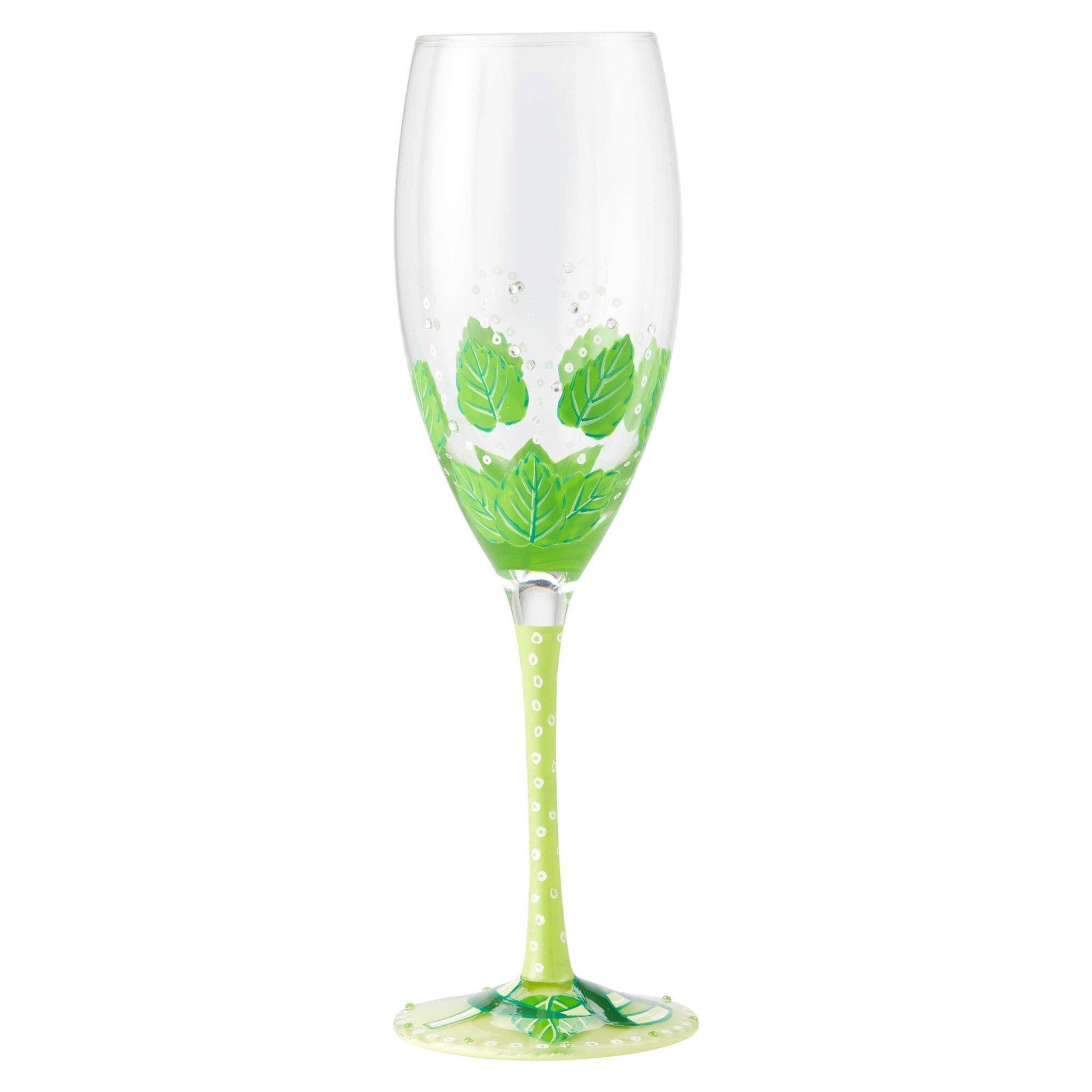 Mint Fizz Prosecco Glass by Lolita®-Champagne Glass-Designs by Lolita® (Enesco)-Top Notch Gift Shop