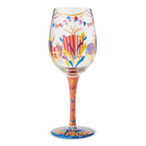 Birthday Present Wine Glass by Lolita-Wine Glass-Designs by Lolita® (Enesco)-Top Notch Gift Shop