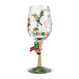 Tipsy Elf Glass by Lolita®-Wine Glass-Designs by Lolita® (Enesco)-Top Notch Gift Shop