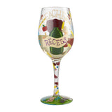 Teacher's Recess Wine Glass by Lolita®-Wine Glass-Designs by Lolita® (Enesco)-Top Notch Gift Shop