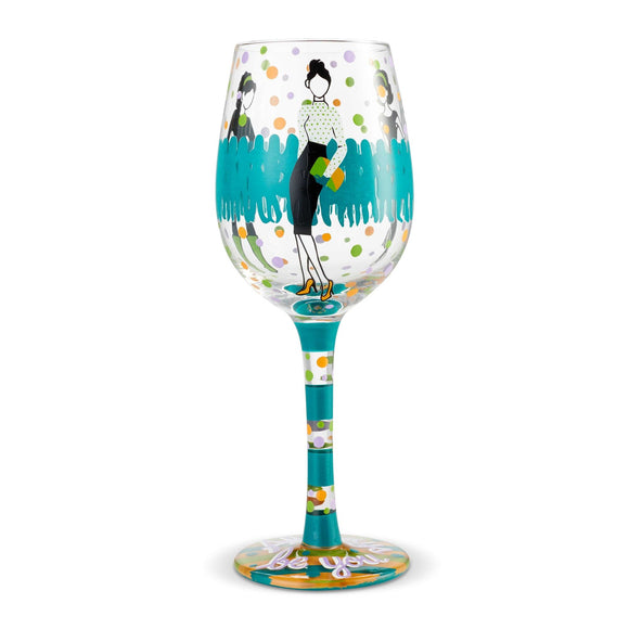 Stand Out Wine Glass by Lolita®-Wine Glass-Designs by Lolita® (Enesco)-Top Notch Gift Shop