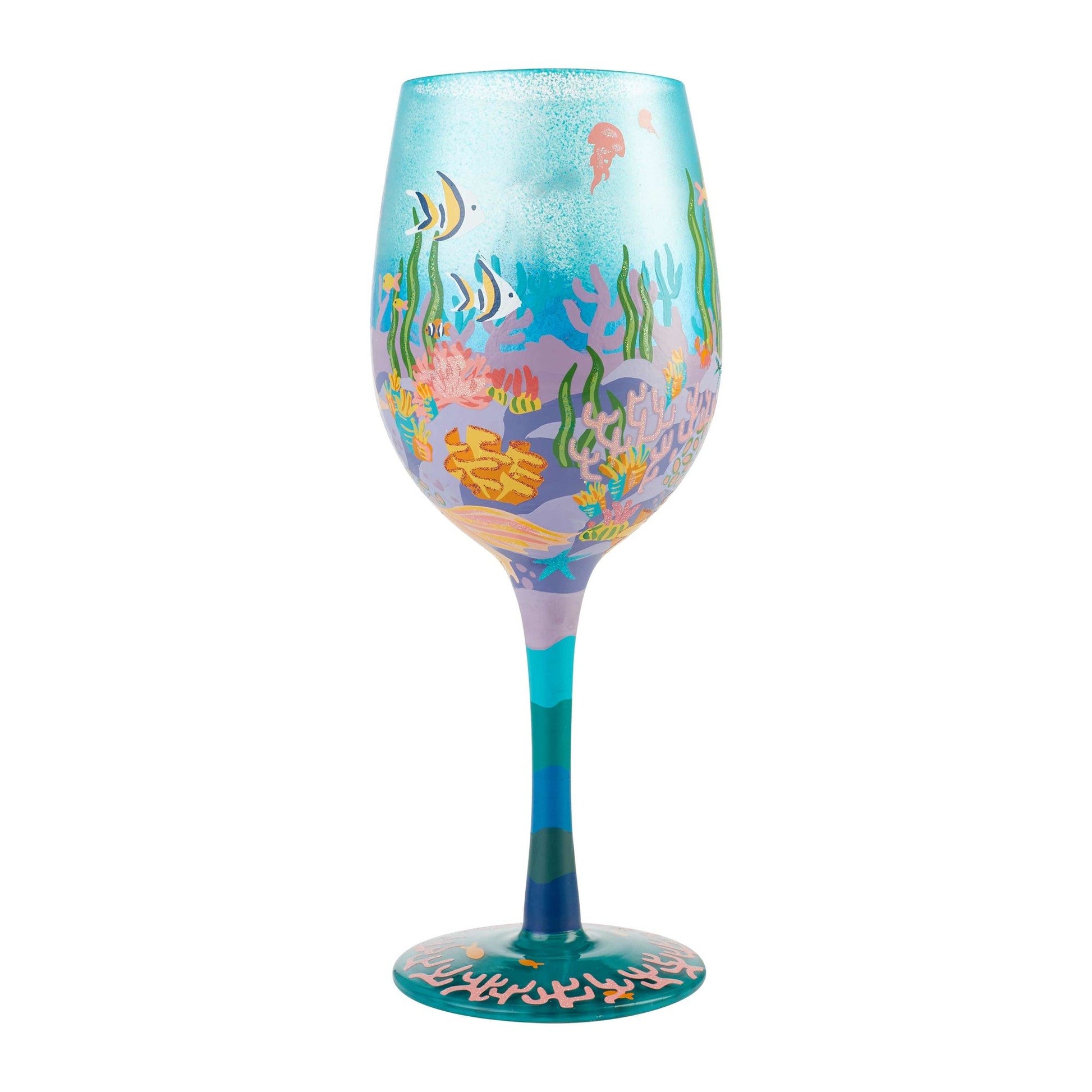 Miss Mermaid Wine Glass by Lolita®-Wine Glass-Designs by Lolita® (Enesco)-Top Notch Gift Shop