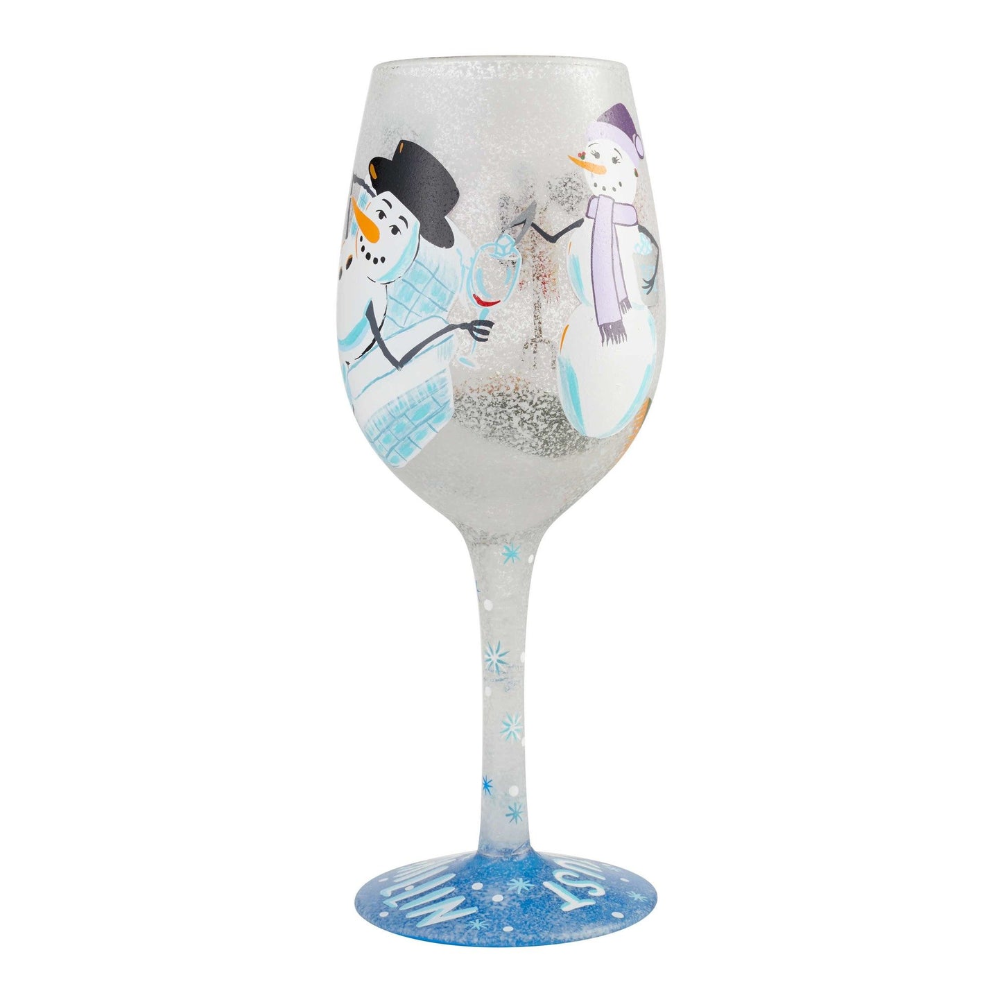 Just Chillin' Wine Glass by Lolita®-Wine Glass-Designs by Lolita® (Enesco)-Top Notch Gift Shop