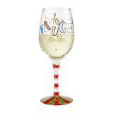 Naughty...Who Me? Wine Glass by Lolita®-Wine Glass-Designs by Lolita® (Enesco)-Top Notch Gift Shop