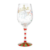 Naughty...Who Me? Wine Glass by Lolita®-Wine Glass-Designs by Lolita® (Enesco)-Top Notch Gift Shop