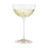 First Snowflakes Coupe Glass by Lolita-Coupe Glasses-Designs by Lolita® (Enesco)-Top Notch Gift Shop