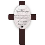 Oval Memorial Cross-Cross-JDS Marketing-Top Notch Gift Shop