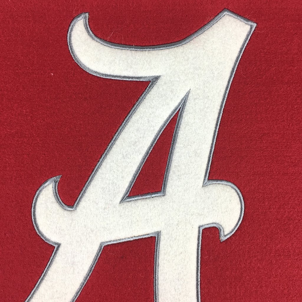 University of Alabama Vintage Wool Dynasty Banner With Cafe Rod-Banner-Winning Streak Sports LLC-Top Notch Gift Shop