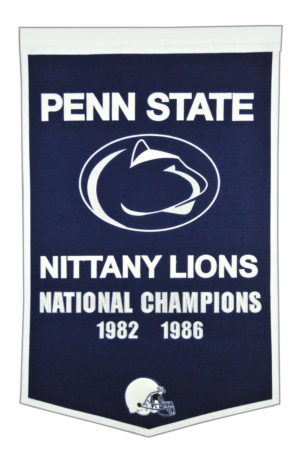 Penn State University Vintage Wool Dynasty Banner With Cafe Rod-Banner-Winning Streak Sports LLC-Top Notch Gift Shop