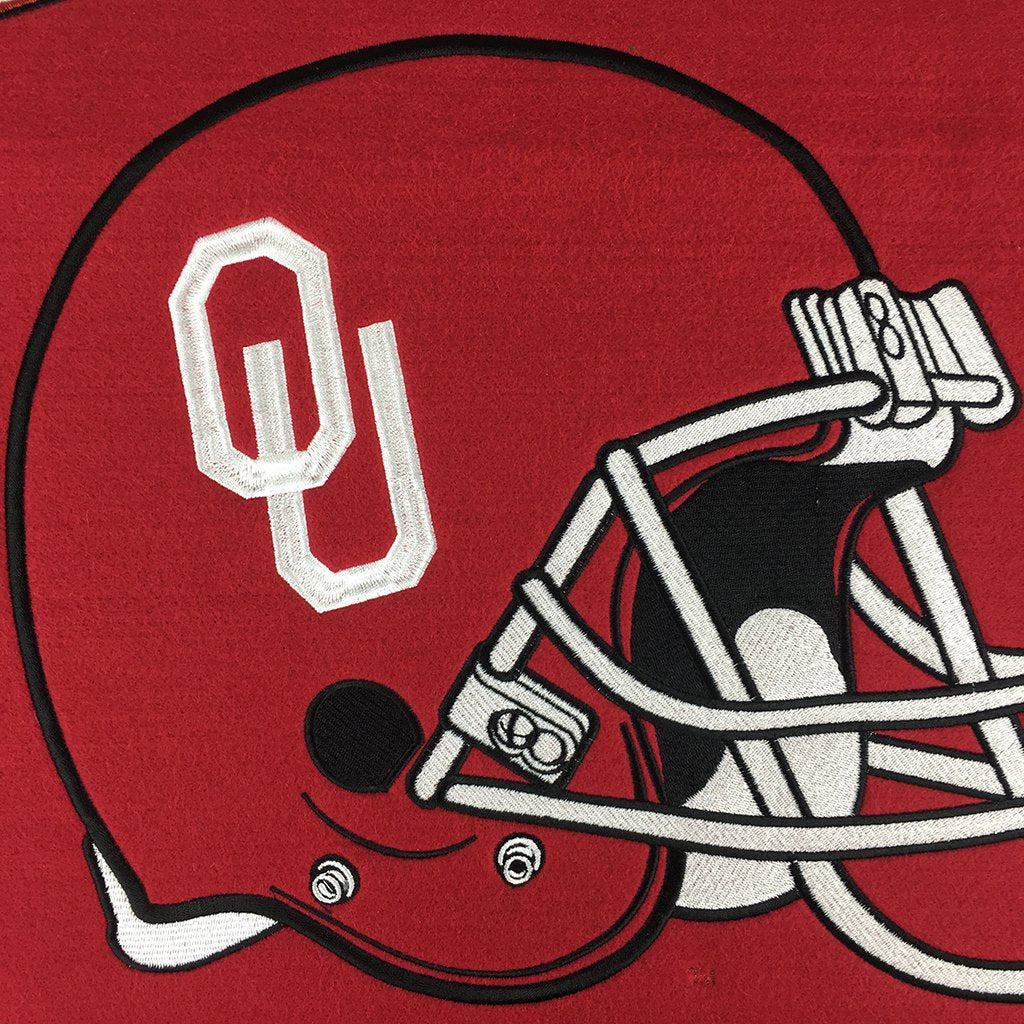 University of Oklahoma Vintage Wool Dynasty Banner With Cafe Rod-Banner-Winning Streak Sports LLC-Top Notch Gift Shop