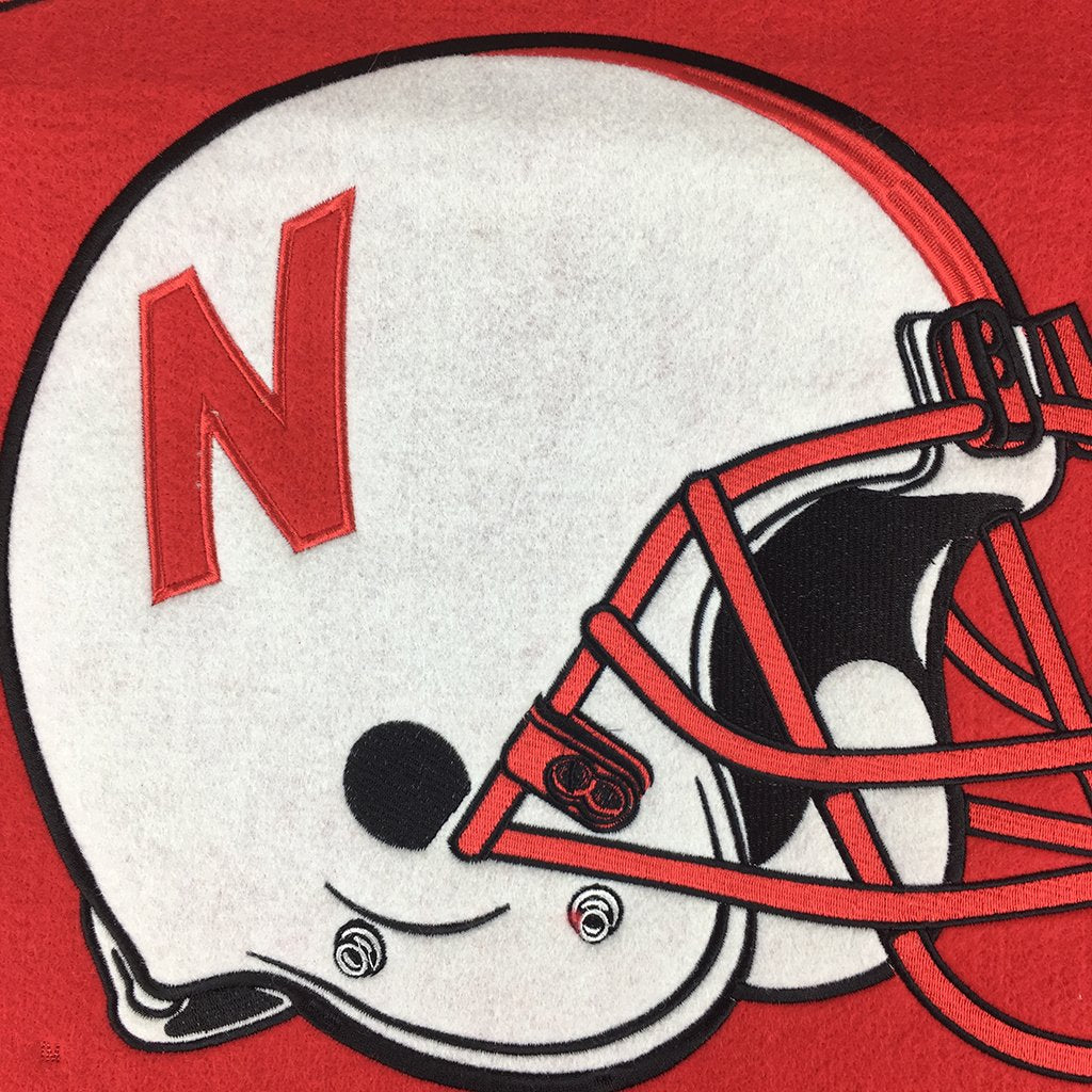 University of Nebraska Vintage Wool Dynasty Banner With Cafe Rod-Banner-Winning Streak Sports LLC-Top Notch Gift Shop