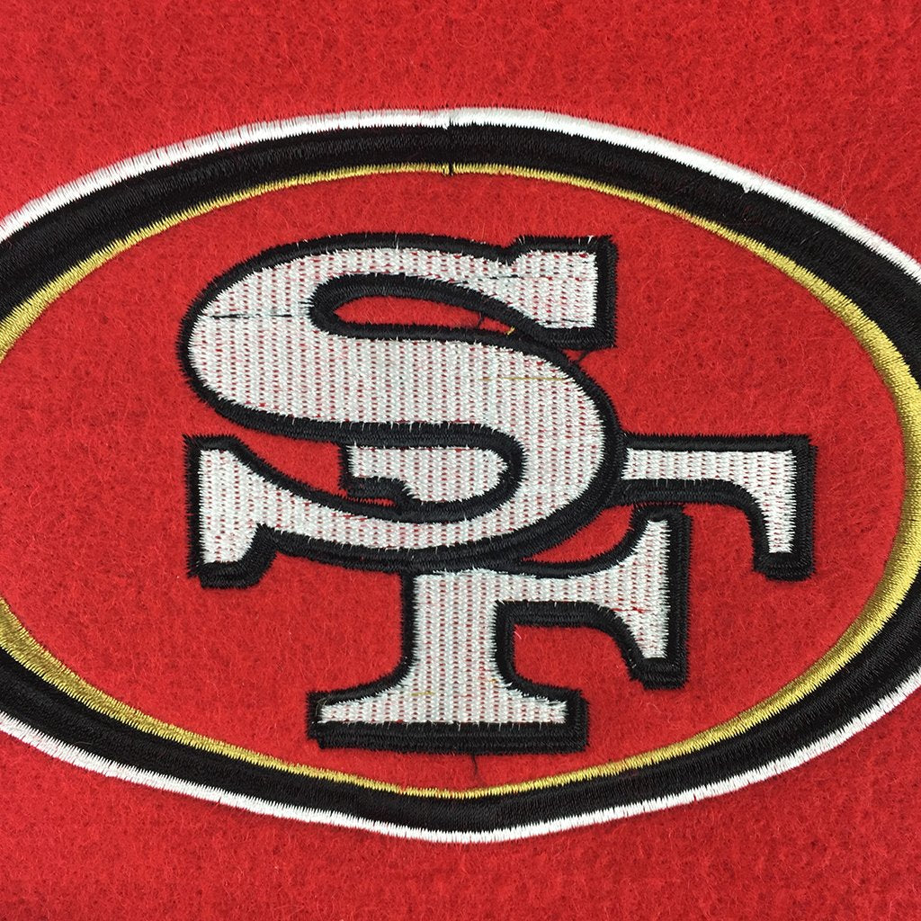 San Francisco 49ers Vintage Wool Dynasty Banner With Cafe Rod-Banner-Winning Streak Sports LLC-Top Notch Gift Shop