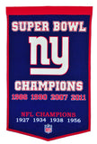 New York Giants Vintage Wool Dynasty Banner With Cafe Rod-Banner-Winning Streak Sports LLC-Top Notch Gift Shop