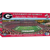 Georgia Panoramic Stadium 1000 Piece Jigsaw Puzzle-Puzzle-MasterPieces Puzzle Company-Top Notch Gift Shop