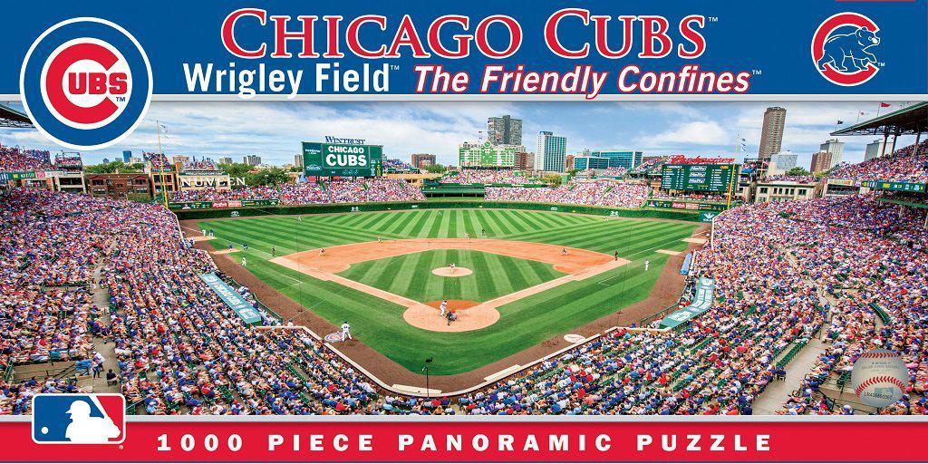 Chicago Cubs 1,000 Piece Panoramic Puzzle-Puzzle-MasterPieces Puzzle Company-Top Notch Gift Shop