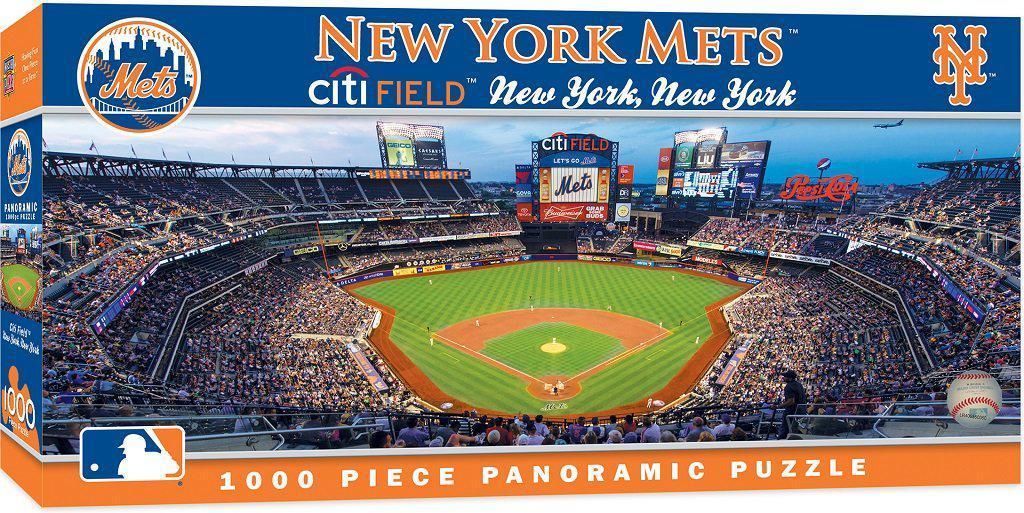 New York Mets 1,000 Piece Panoramic Puzzle-Puzzle-MasterPieces Puzzle Company-Top Notch Gift Shop