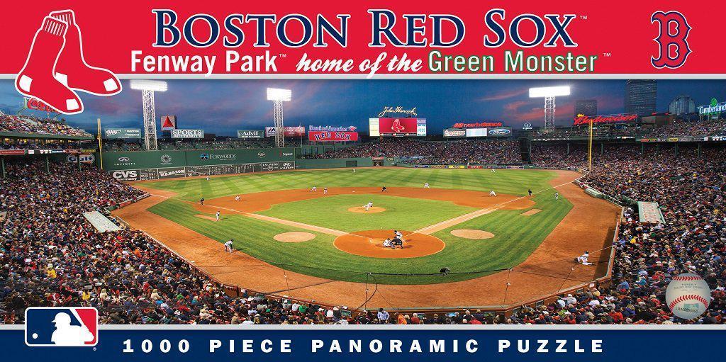 Boston Red Sox 1,000 Piece Panoramic Puzzle-Puzzle-MasterPieces Puzzle Company-Top Notch Gift Shop