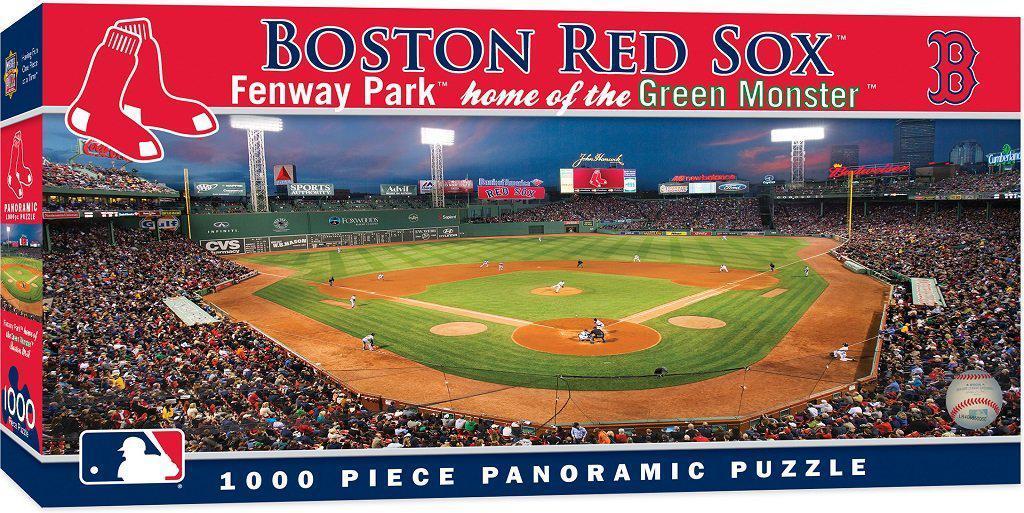 Boston Red Sox 1,000 Piece Panoramic Puzzle-Puzzle-MasterPieces Puzzle Company-Top Notch Gift Shop