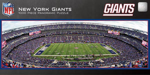 New York Giants 1,000 Piece Panoramic Puzzle-Puzzle-MasterPieces Puzzle Company-Top Notch Gift Shop