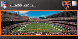 Chicago Bears 1,000 Piece Panoramic Puzzle-Puzzle-MasterPieces Puzzle Company-Top Notch Gift Shop
