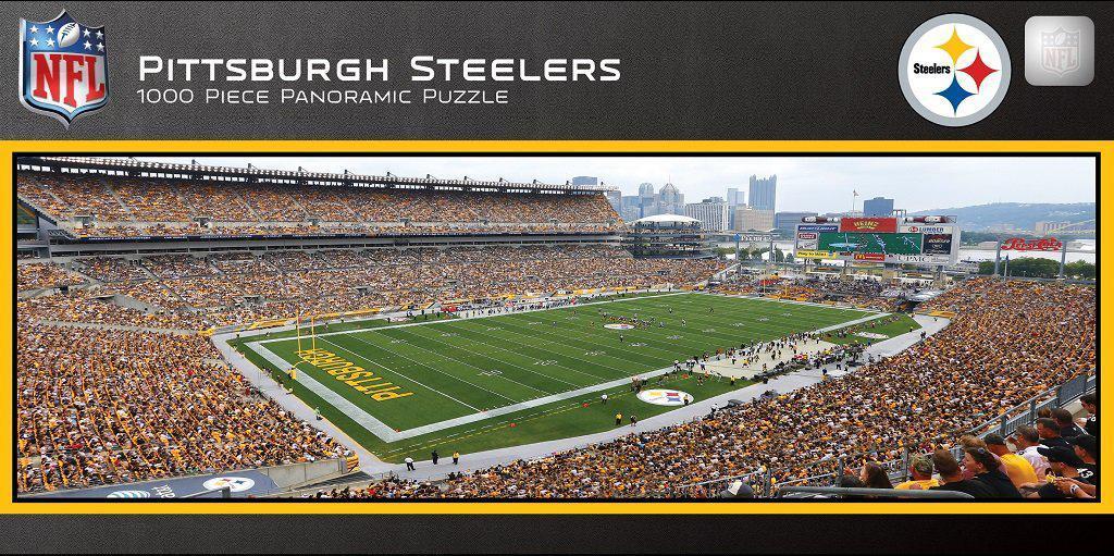 Pittsburgh Steelers 1,000 Piece Panoramic Puzzle-Puzzle-MasterPieces Puzzle Company-Top Notch Gift Shop