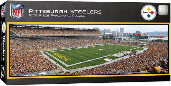 Pittsburgh Steelers 1,000 Piece Panoramic Puzzle-Puzzle-MasterPieces Puzzle Company-Top Notch Gift Shop