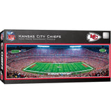 Kansas City Chiefs Stadium 1000 Piece Jigsaw Puzzle-Puzzle-MasterPieces Puzzle Company-Top Notch Gift Shop