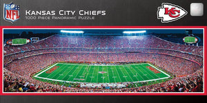 Kansas City Chiefs Stadium 1000 Piece Jigsaw Puzzle-Puzzle-MasterPieces Puzzle Company-Top Notch Gift Shop