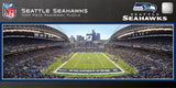 Seattle Seahawks 1,000 Piece Panoramic Puzzle-Puzzle-MasterPieces Puzzle Company-Top Notch Gift Shop