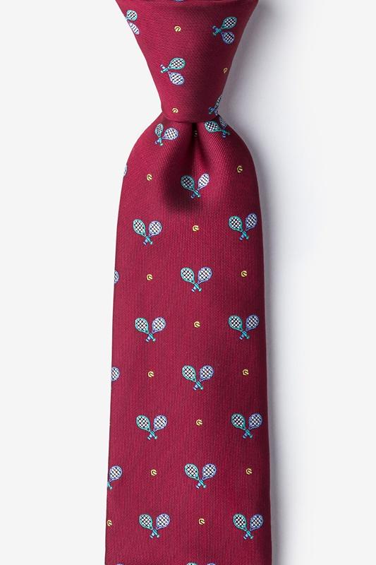 What A Racquet 100% Silk Men's Tennis Tie-Necktie-Alynn-Top Notch Gift Shop