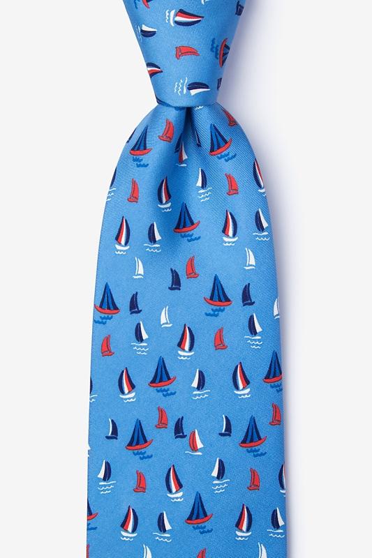 Smooth Sailing 100% Silk Men's Tie-Necktie-Alynn-Top Notch Gift Shop