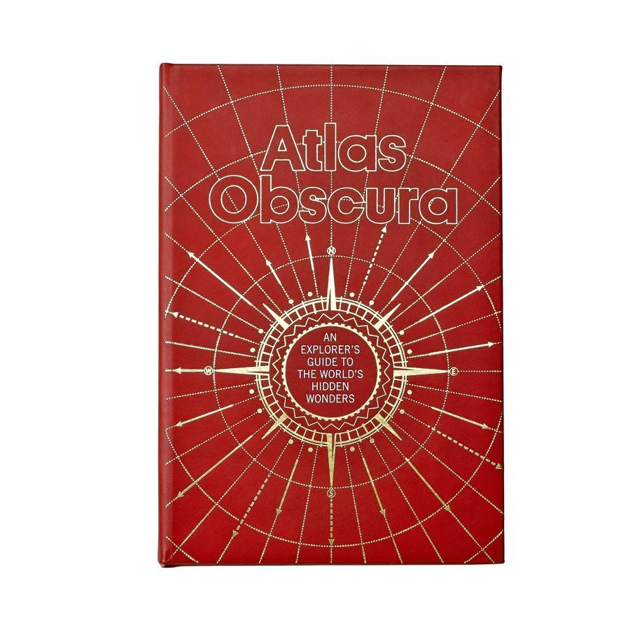 Atlas Obscura - Red Leather Bound Collector's Edition-Book-Graphic Image, Inc.-Top Notch Gift Shop